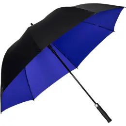 US Basic Hankley Auto-Open Golf Umbrella Blue